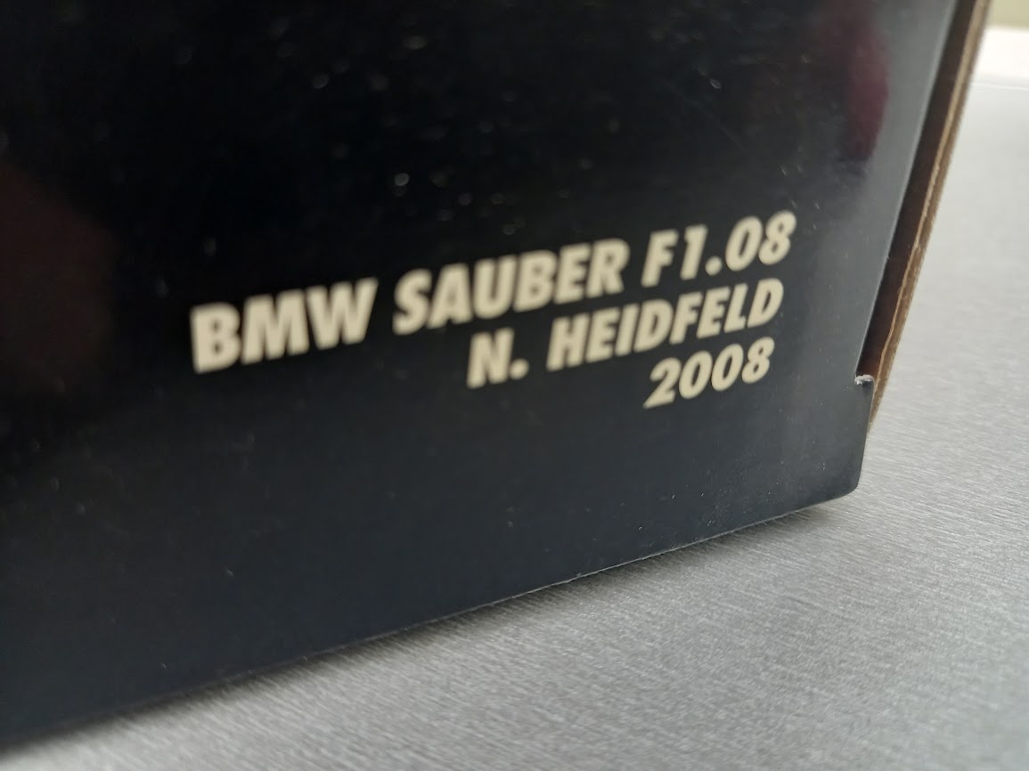 F1 BMW SAUBER F1.08 2008 HEIDFELD MINICHAMPS 1:18 - 12