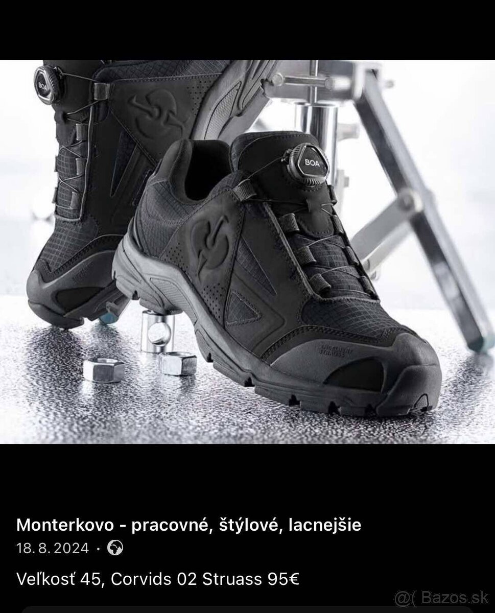 VEĽKOSŤ 45, MIX pracovná obuv, ENGELBERT Strauss+MIX TOP - 12