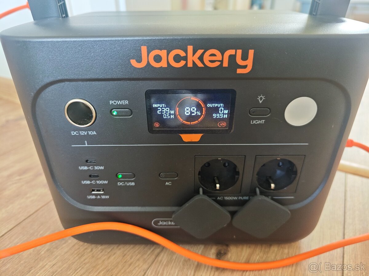 Nová nabíjacia stanica+solárny panel-Jackery Exp.V2 1070Wh - 12