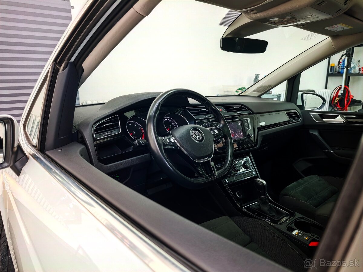 VW TOURAN 1.4 TSI 110KW,DSG,HIGHLINE,TAŽNE, 7.MÍST, LED, ACC - 12