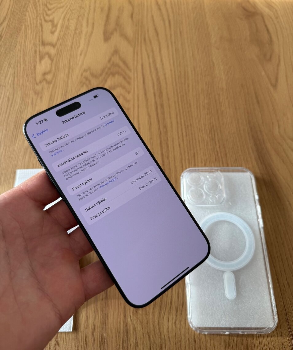 iPhone 16 Pro Max 256 gb Black Titanium CENA PLATI LEN DNES - 12