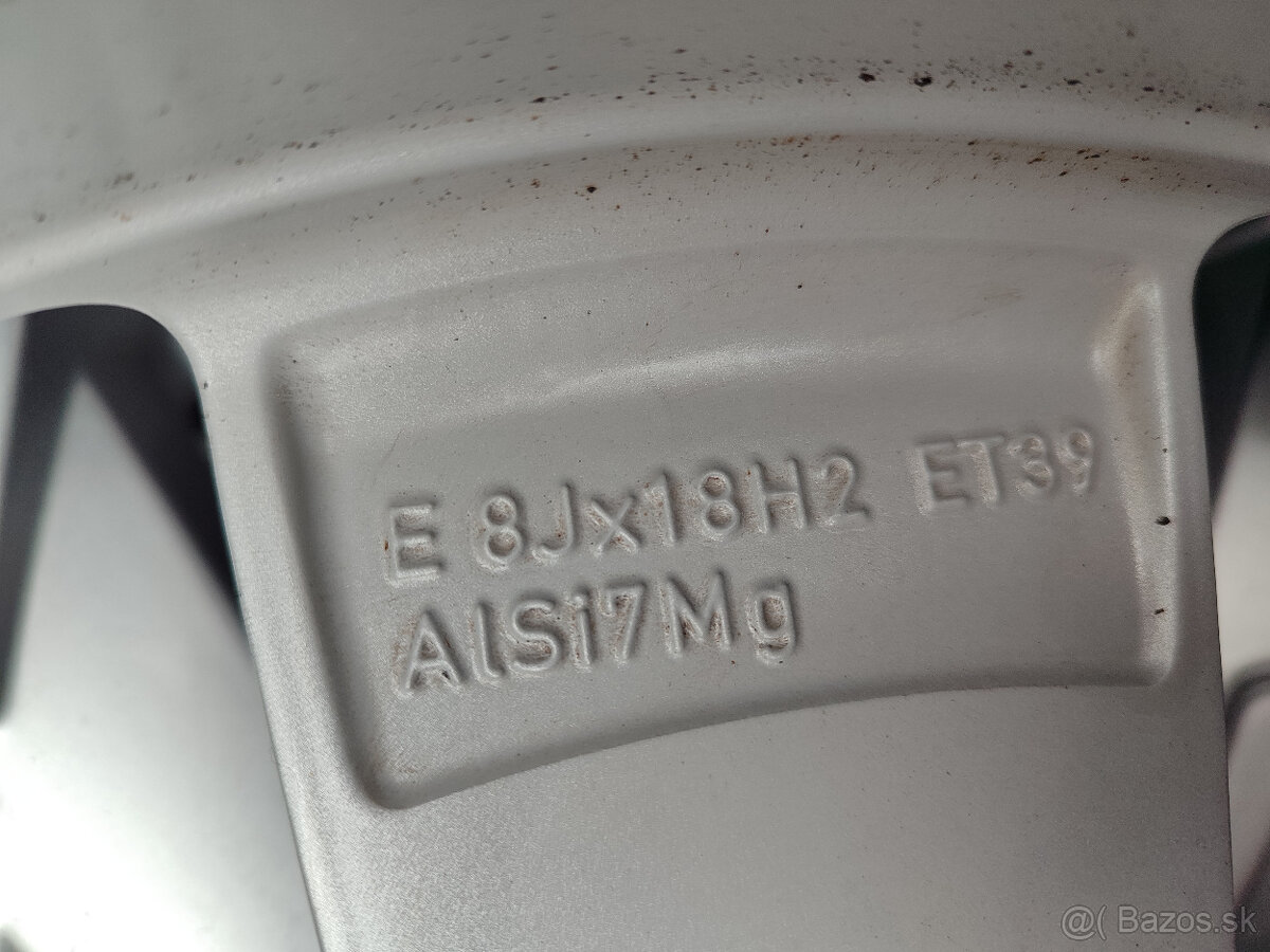 AUDI A6 Allroad originál disky 235/55 R18 + ZIMNÉ GOODYEAR - 12