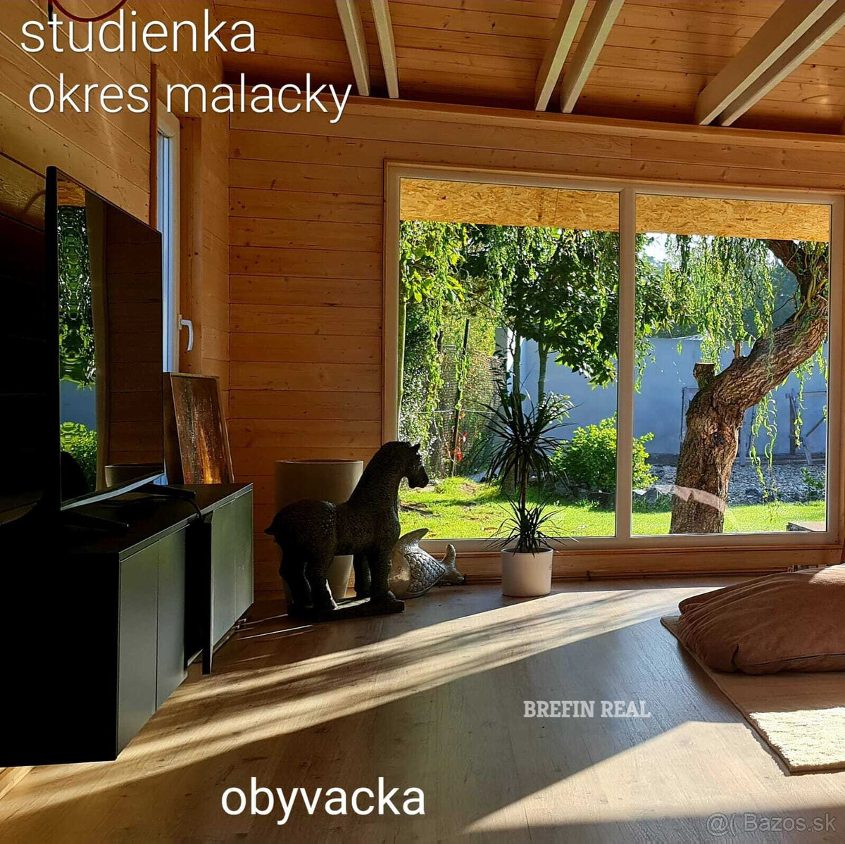 Štýlový 120 m2 ENERGETICKY úsporný DREVODOM s bazénom, POZEM - 12