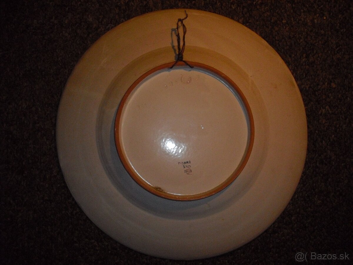 Modranska keramika tanier a dzban zbierka - 12