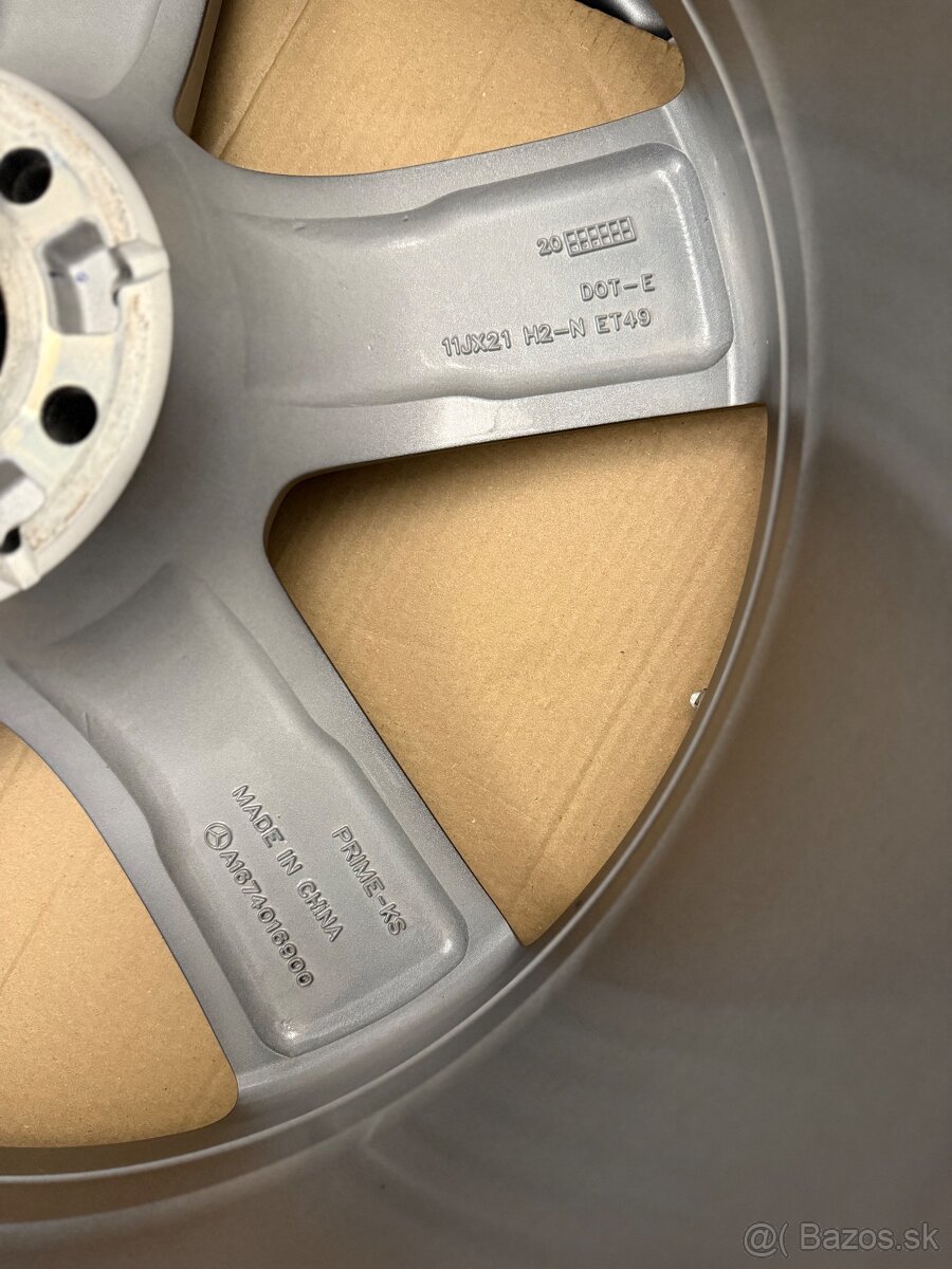 Hliníkové disky 5x112 R21 Mercedes Benz GLE V167 +Coupé C167 - 12