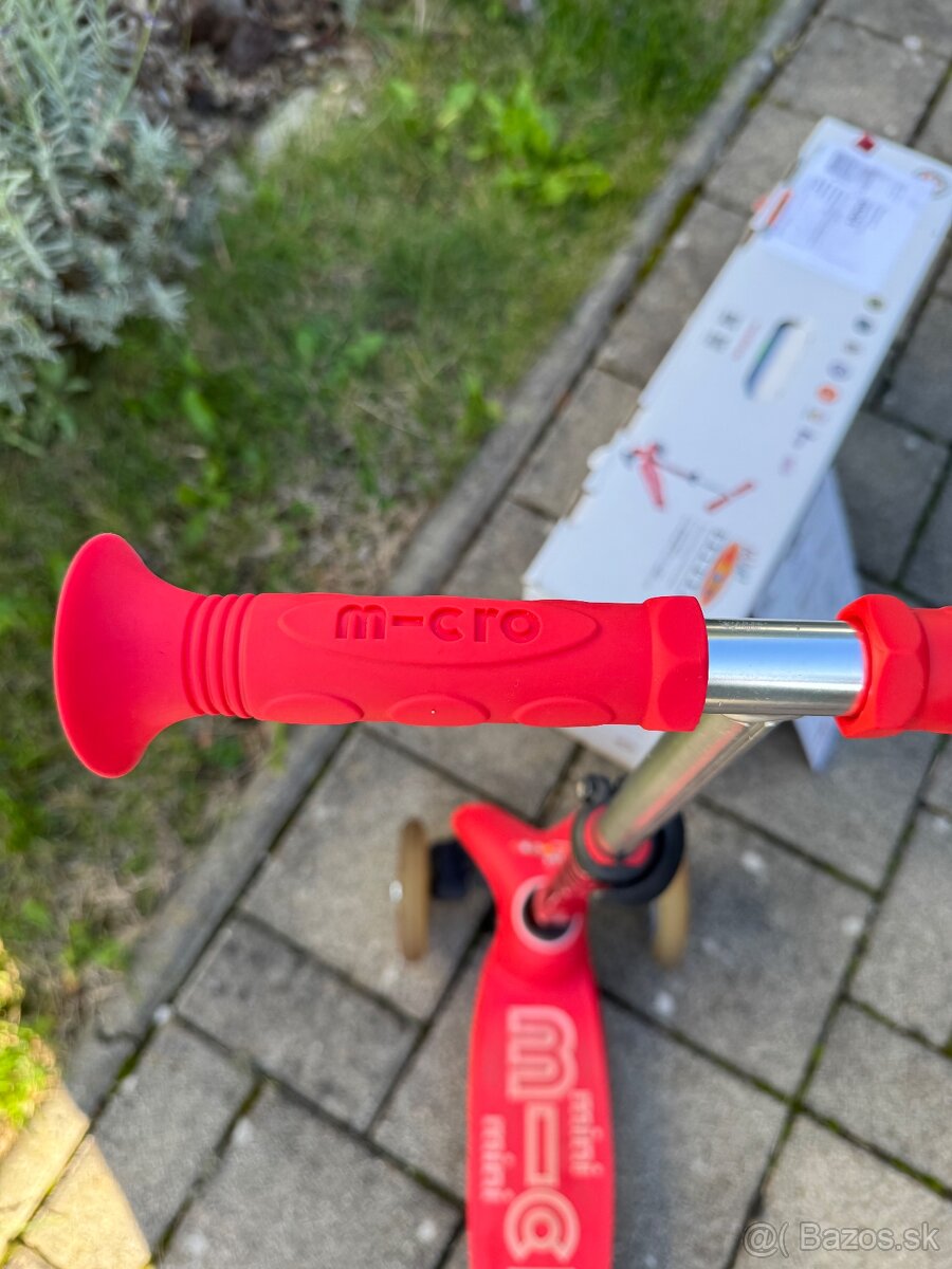 Kolobežka Mini Micro Deluxe červená, v 2r+ - 12