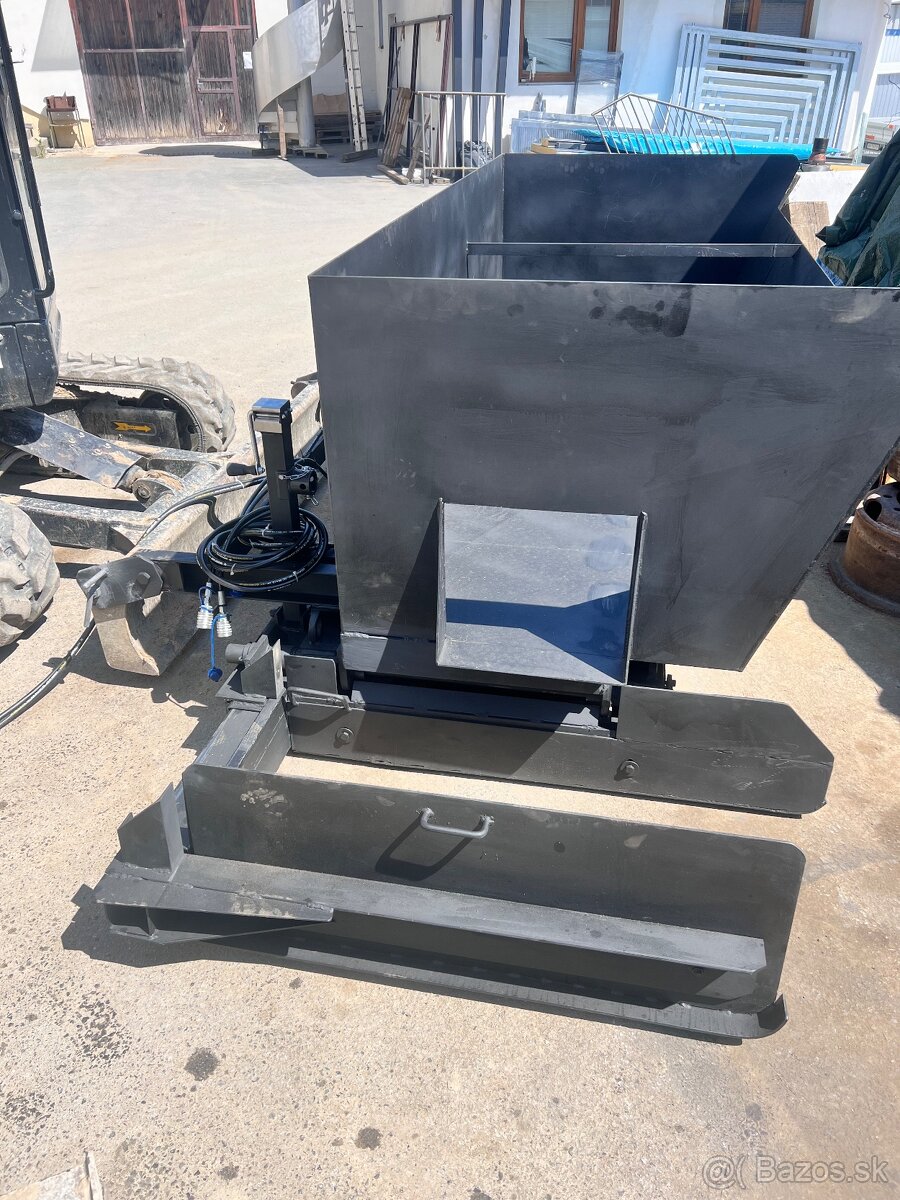 Posypávač krajníc,stranový finišer krajníc hydraulicky - 12