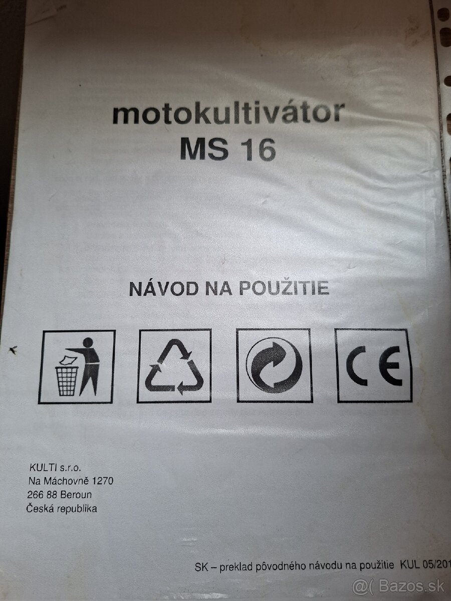 Predám Rotavátor - 12