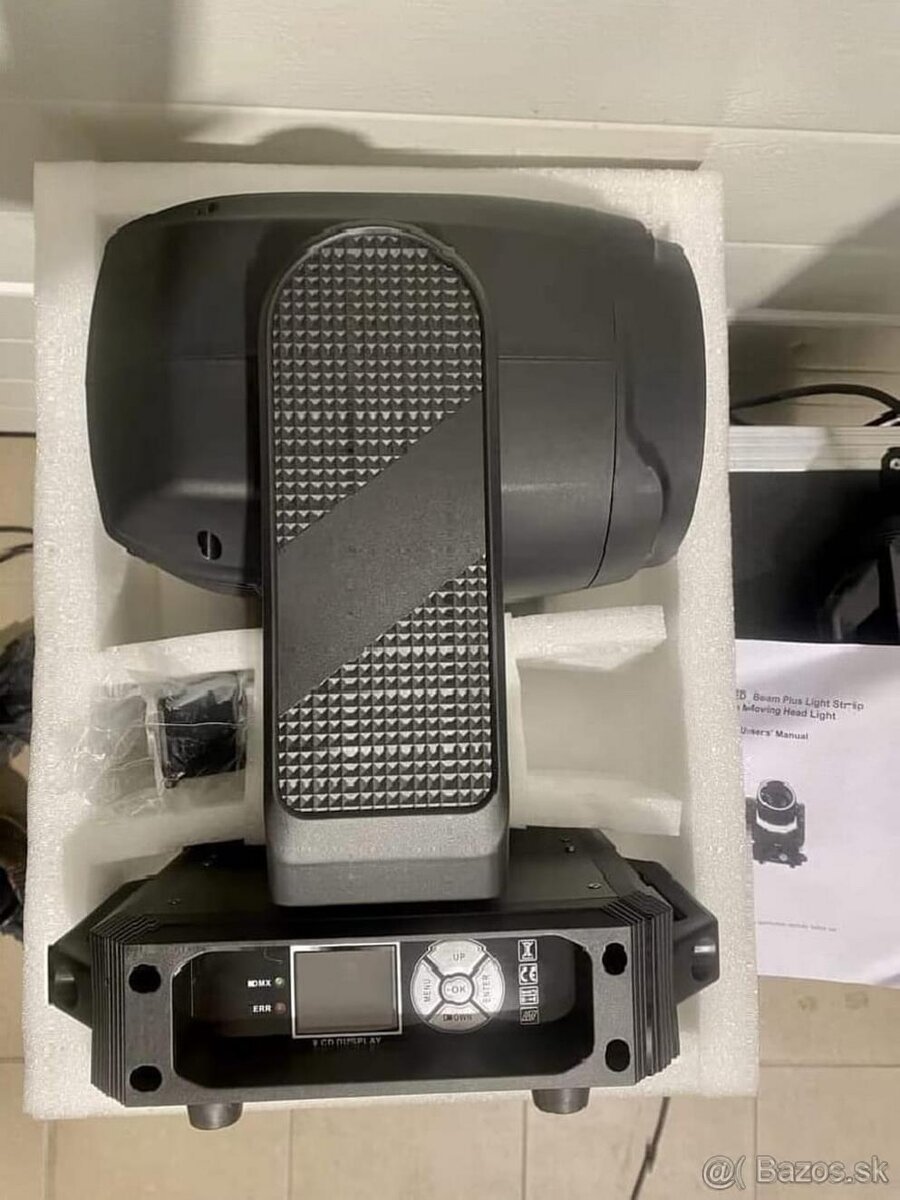 Led Beam 200w ring otočná hlava - 12