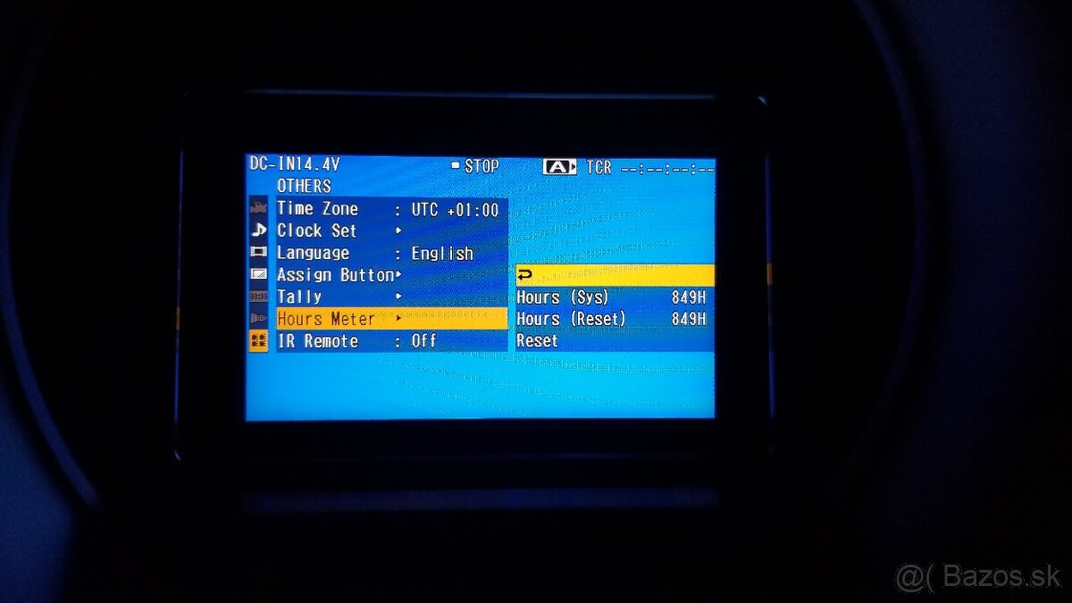 Sony PMW-EX3 Videokamera a stativ - 12