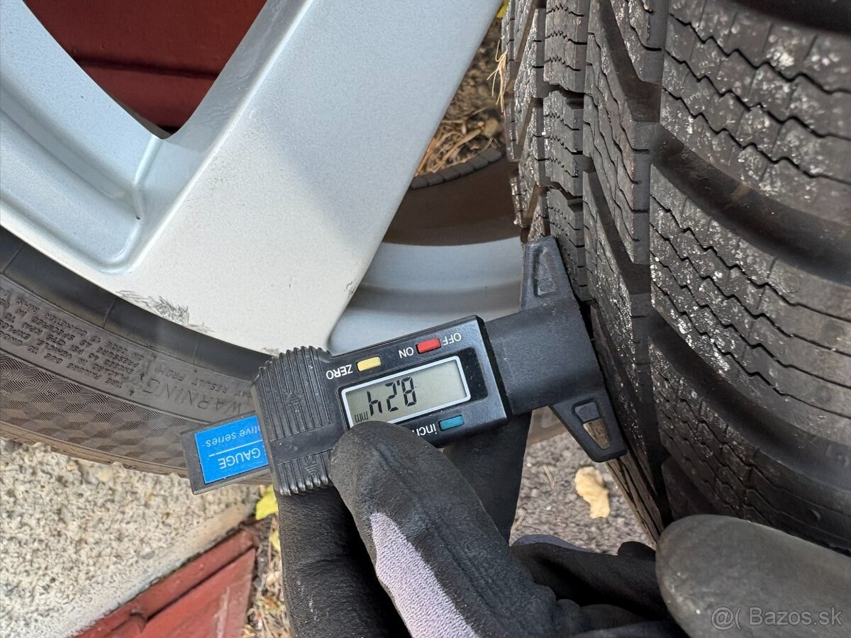 ALU disky + Zimné pneu na Hyundai 5x114,3 R17 - 12