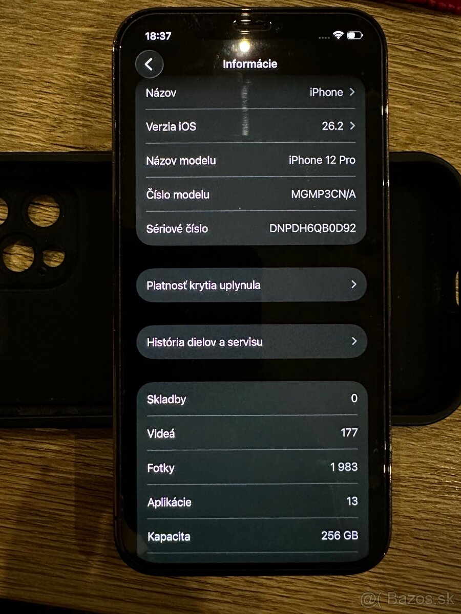 Iphone 12 pro, 256 GB - 12