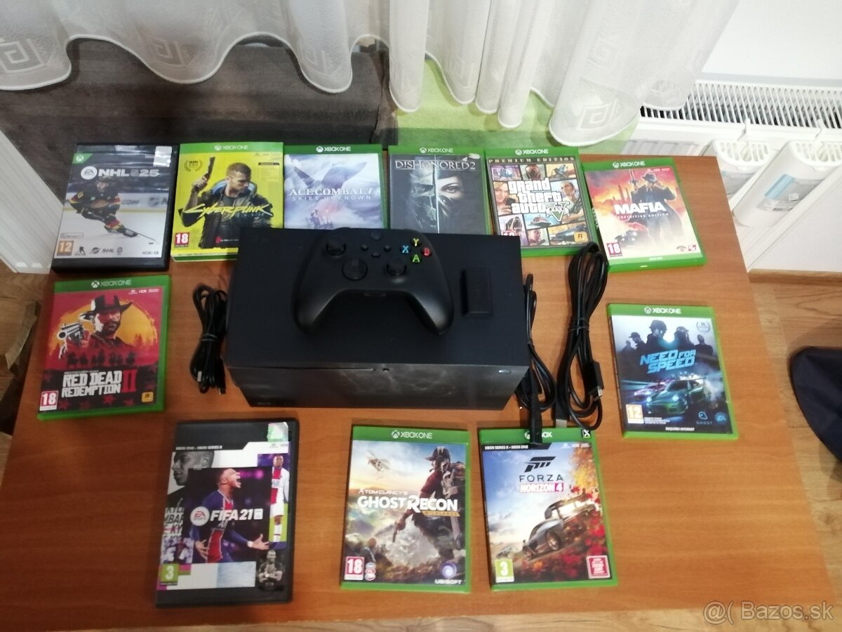 Predaj hernej konzoly X box series x - 12