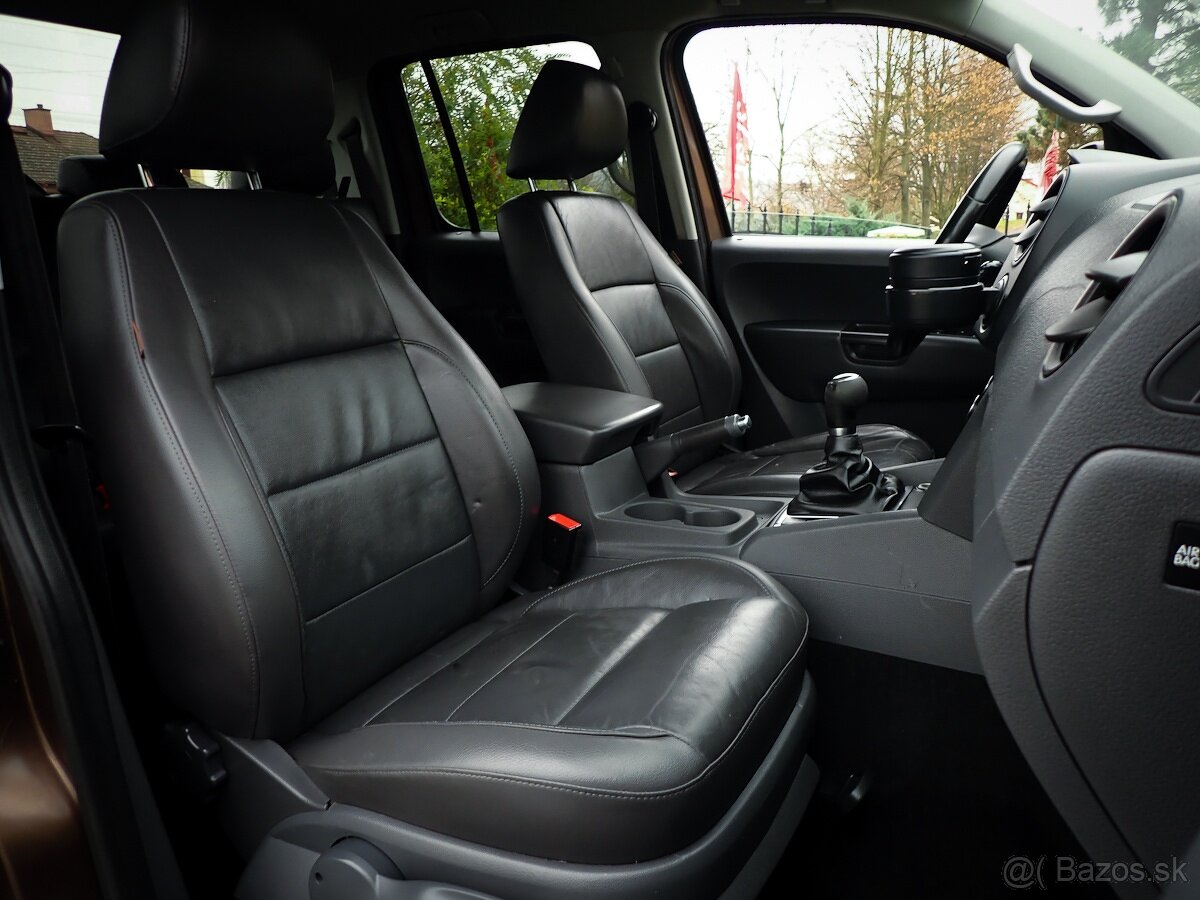 VOLKSWAGEN AMAROK 2.0 BiTDI-120kW REDUKCIA- NAVI- KOŽA-ŤAŽNE - 12