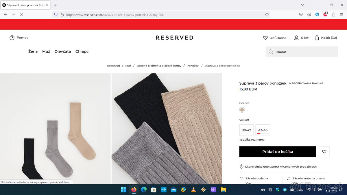 Ponožky 3-balenie - 12