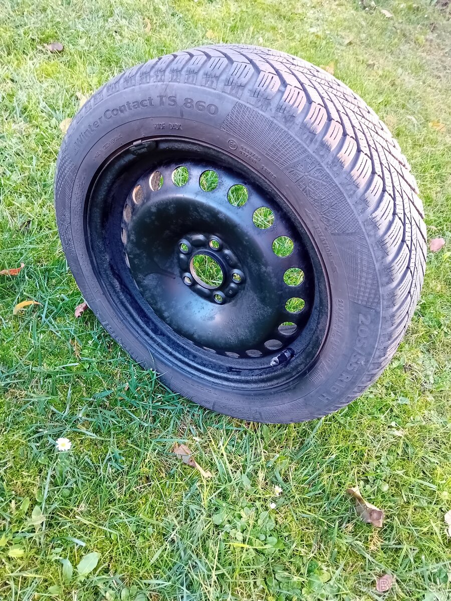Zimné pneumatiky na diskoch 205/55 R16 H - 12