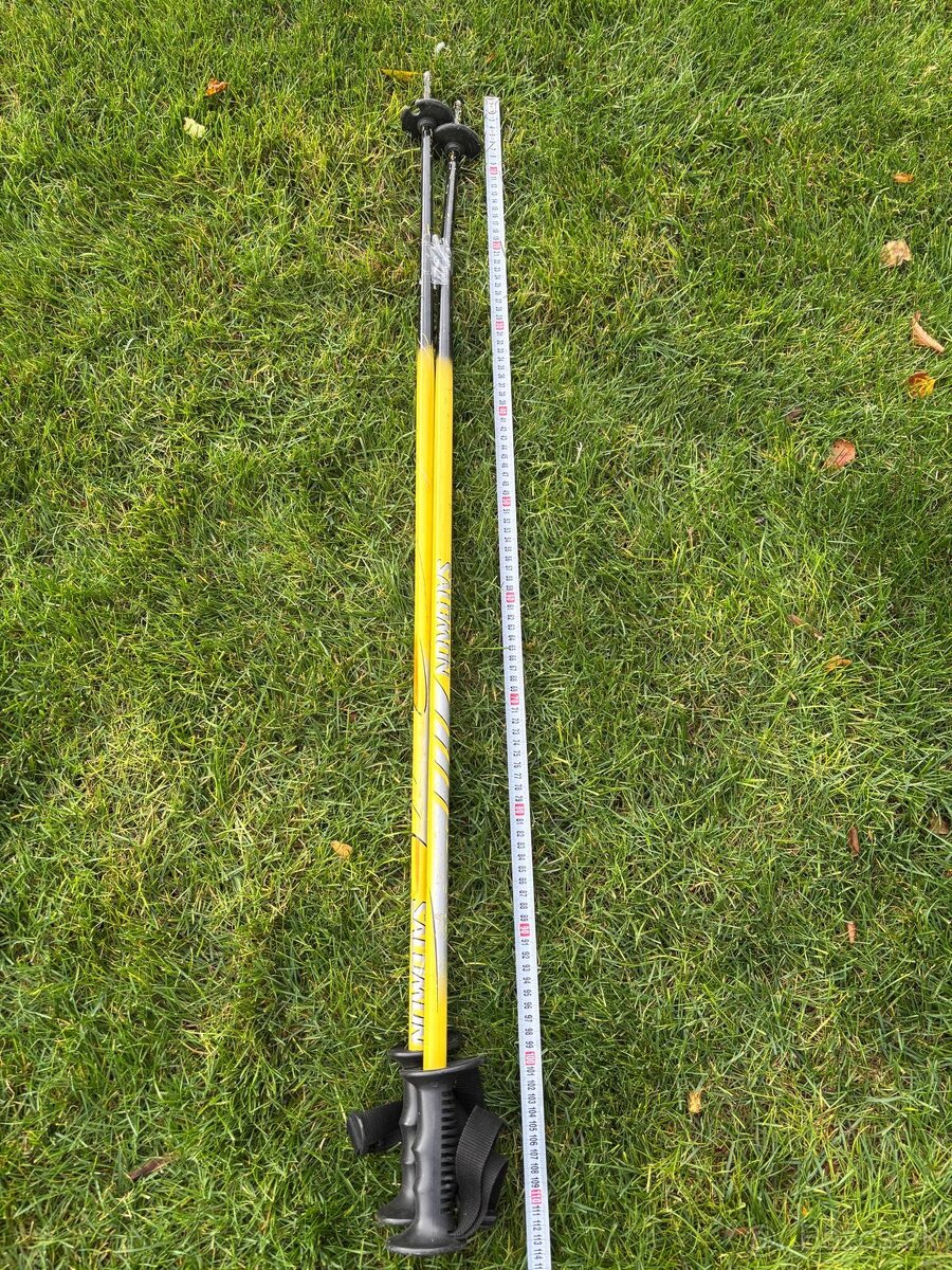 Lyže, palice, bicykle, nosič - 12