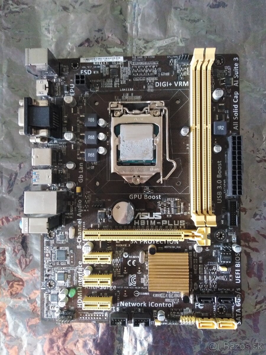 Dosky funkčné soc.1155,1156,1150 +procesor - 12