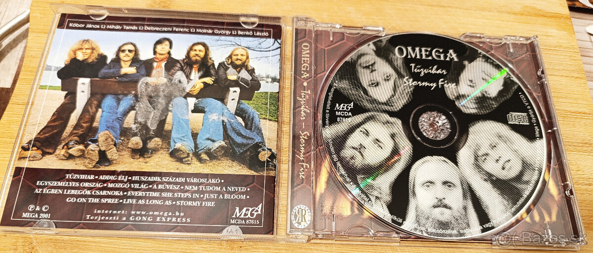PREDÁM 5 CD SKUPINY OMEGA - PODPÍSANÉ - 12