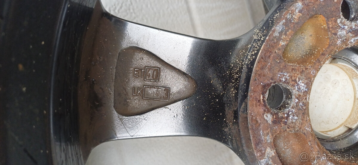 Predám ALU DISKY od výrobcu AEZ 5x114,3 r15 - 12