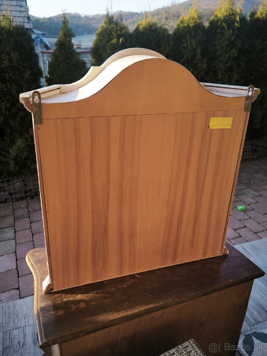 Nástenné vitríny v rustikálnom štýle – 2 ks - 12