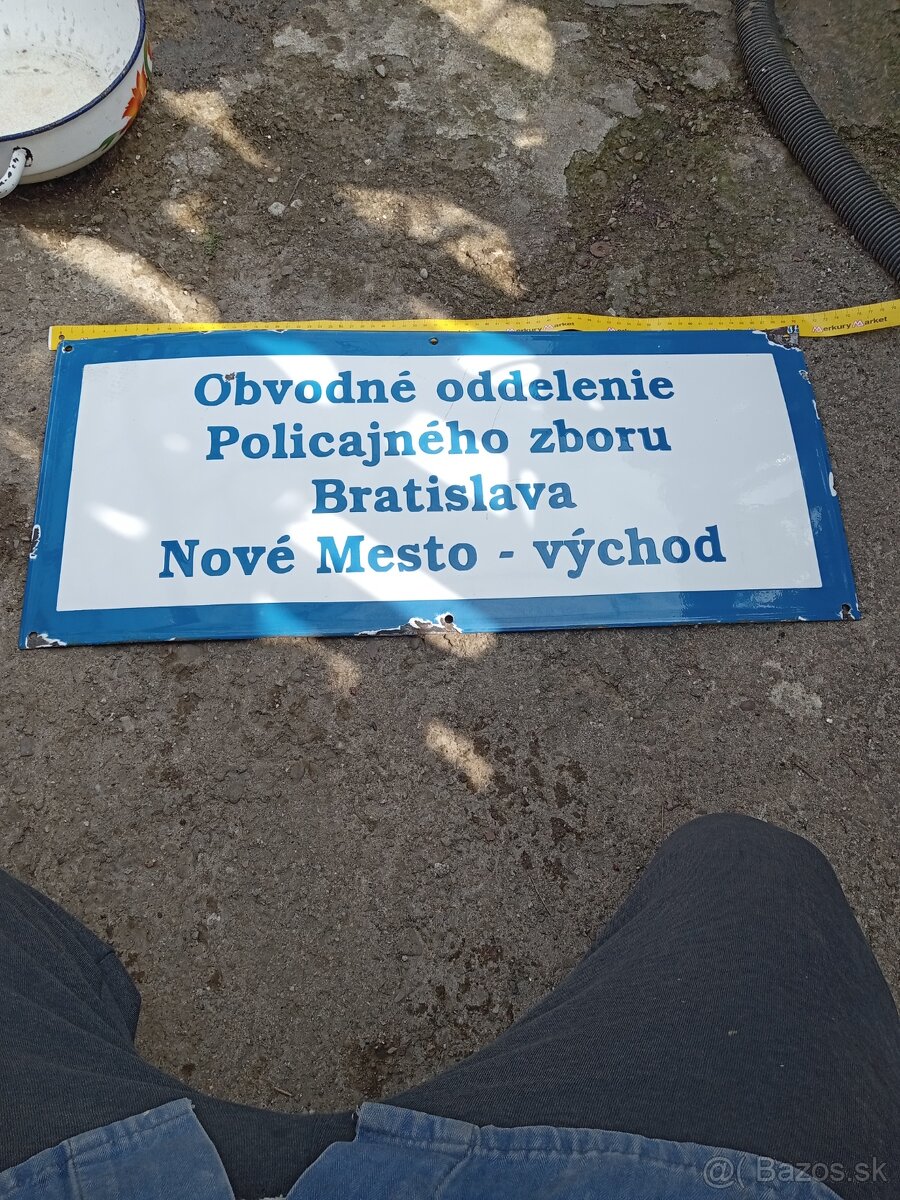 Orezavač.medaile.smalt tabuľa polícia - 12