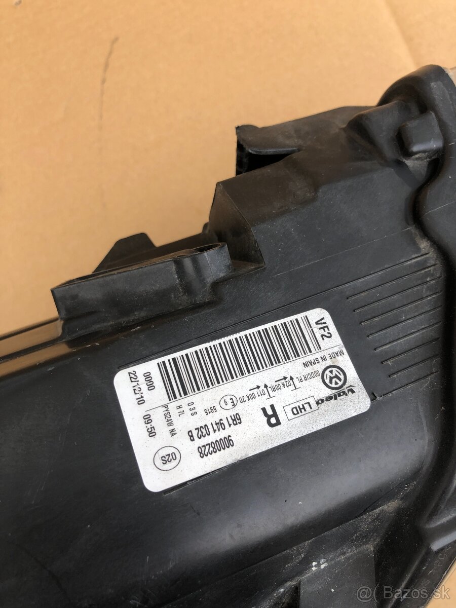 xenon vw polo LED 6R0 09-14 pravy svetlo prave - 12