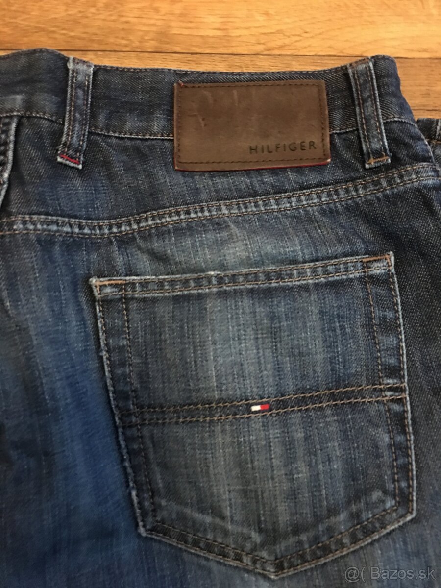 TOMMY HILFIGER originál pánske rifle w34/l34 - 12