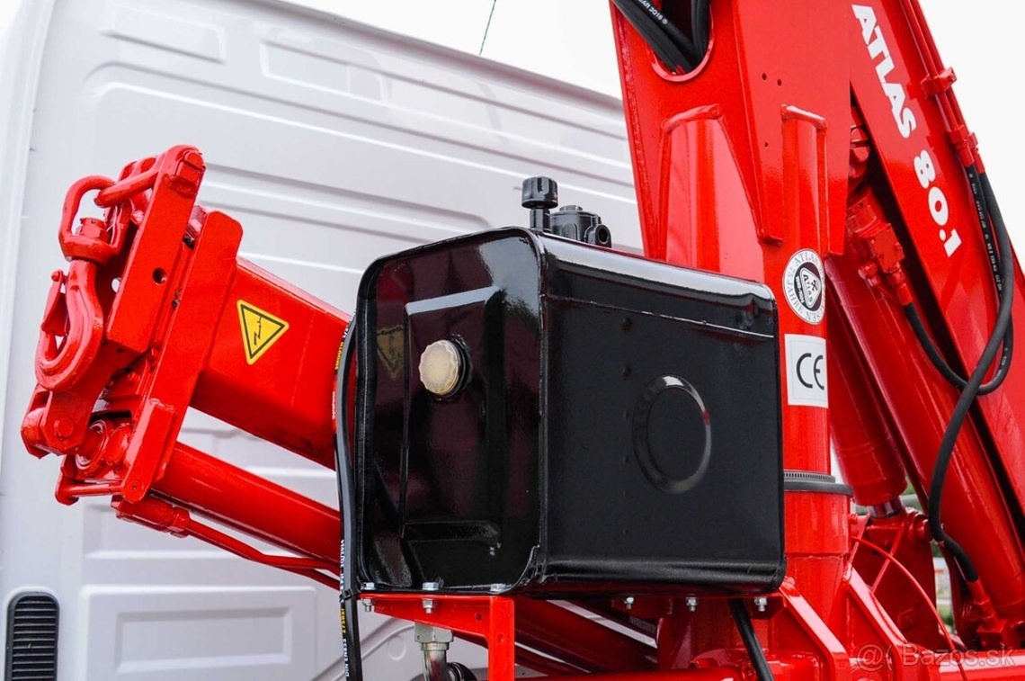 TROJSTRANNÝ SKLÁPAČ + HYDRAULICKÁ RUKA MERCEDES ATEGO 1218 - 12