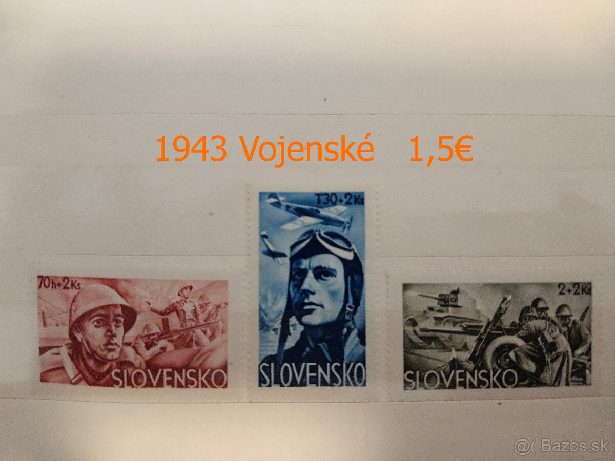 poštové známky Slovenský štát - 12