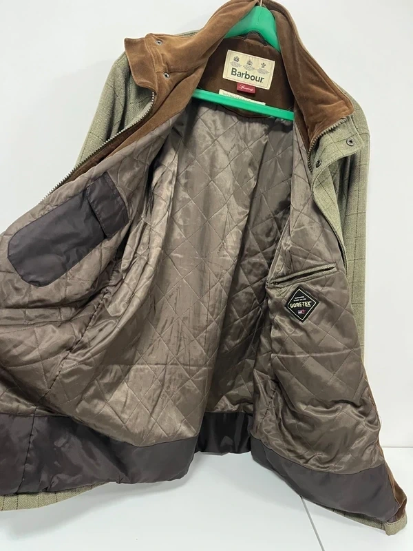 🎯 TOP PONUKA Barbour Sporting GORE-TEX Tvídová Bunda – Pre - 12