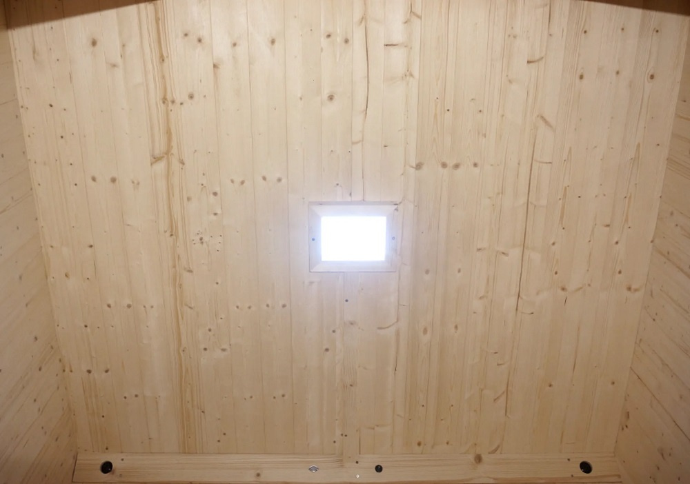 Sanotechnik - Vonkajšia kombinovaná sauna (Fínska / infra ) - 12