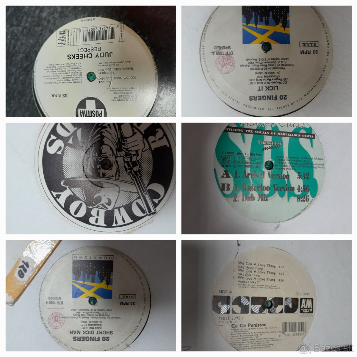 Vinyl Lp platne 90te roky disco pop soul - 12