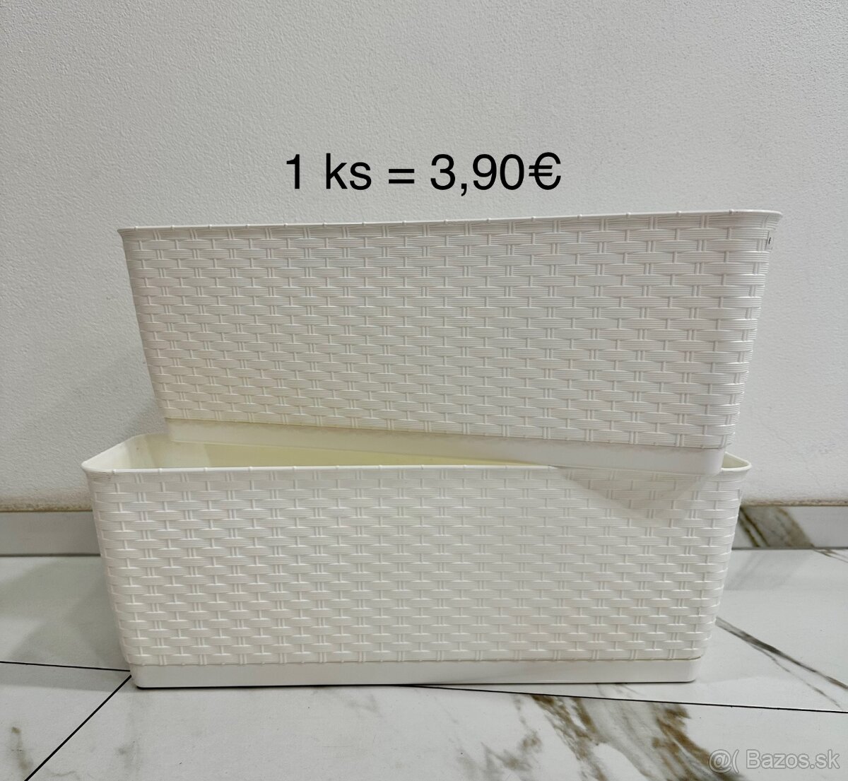 Predám nové plastové kvetináče - 12