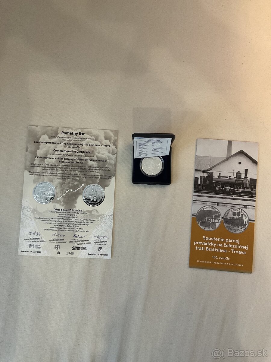 Predam 10€ a 20€ strieborne mince - 12