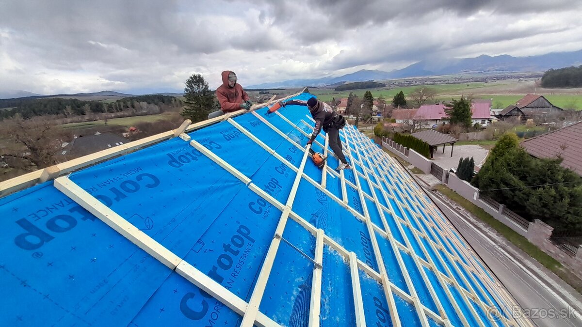 Strechy - klampiarske a výškové práce - 12