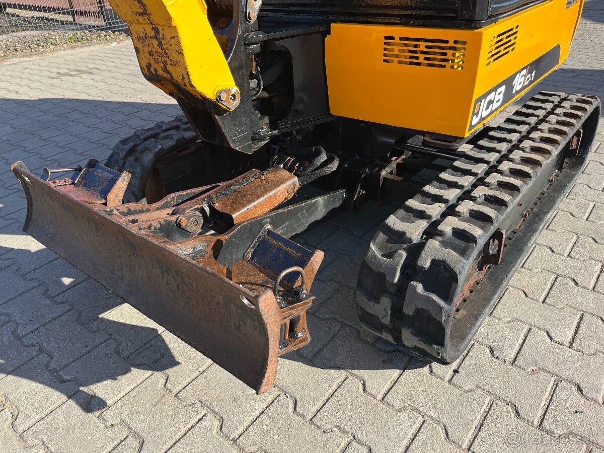 Minibager minirypadlo JCB 16C-1 , Kubota Yanmar Takeuchi - 12