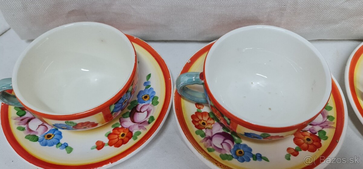 Čajová súprava Ditmar urbach Czechoslovakia - 12