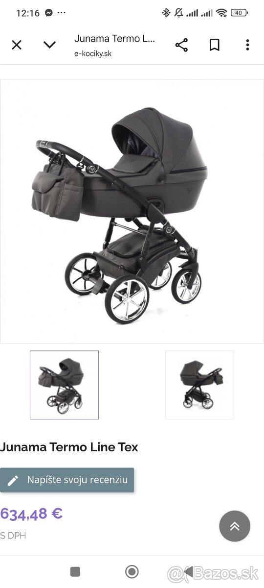 Kočík junama termo line tex - 12