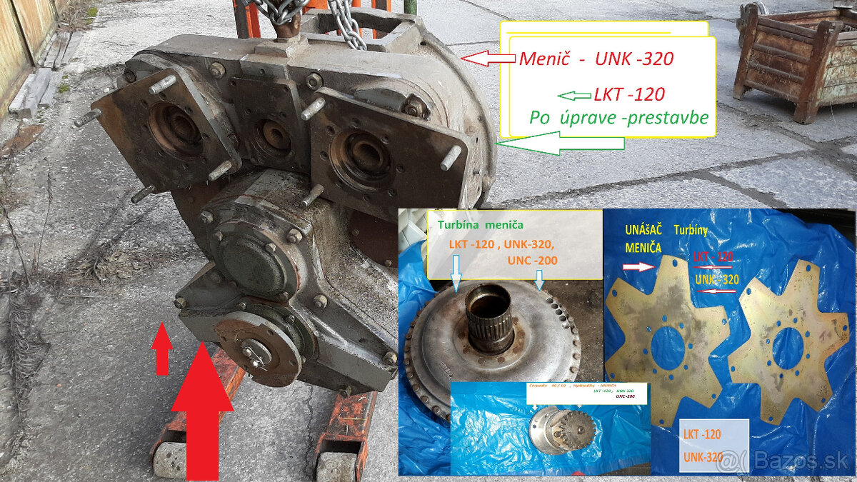 LKT81 , LKT 120 náhradné diely - 12
