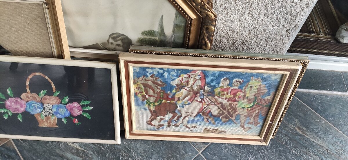 Staré obrazy s dušou - Ideálne na chalupu. - 12