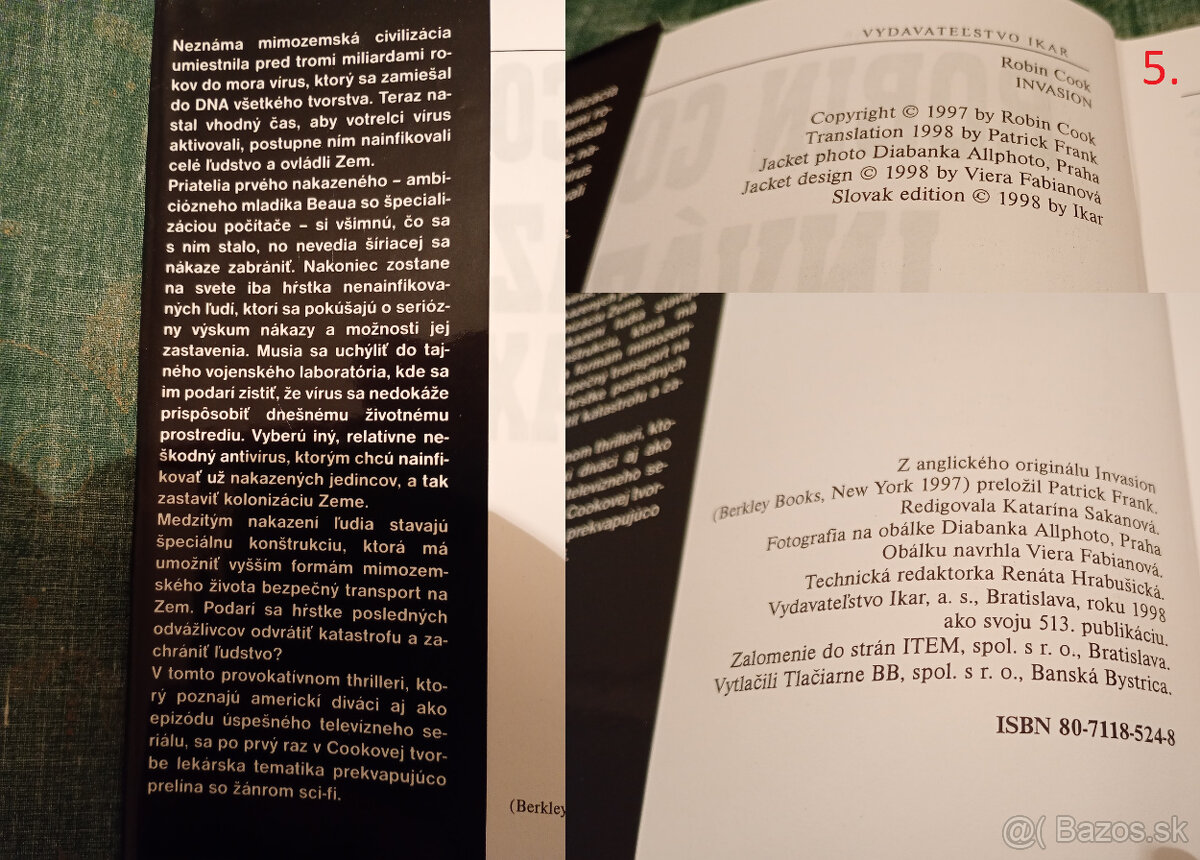 Robin Cook - knihy na predaj (9.) - 12