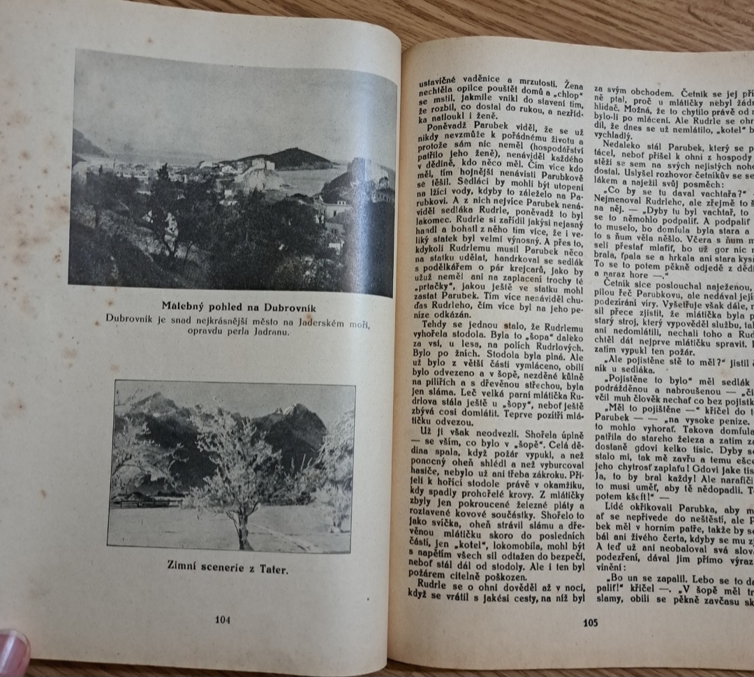 Starožitný milotický kalendár 1934 - 12