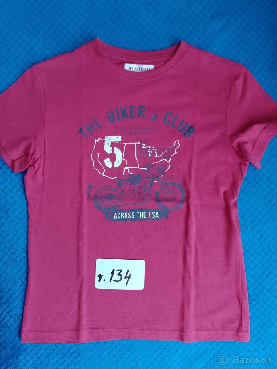 Chlapčenské tričká a iné v. 128 a v. 134 - 12