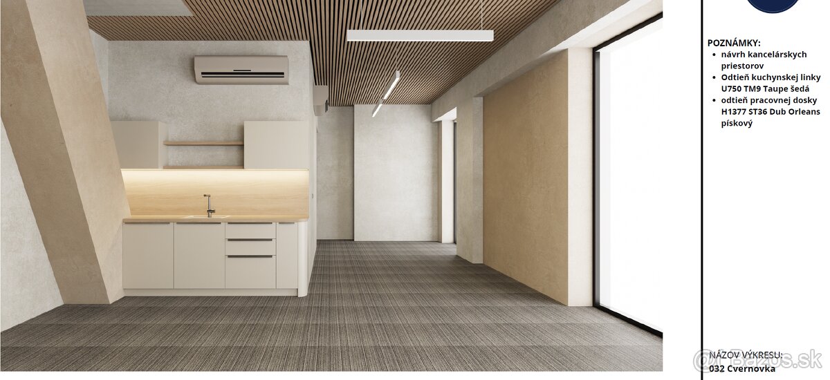 Kancelária s výhľadom na Downtown projekt ZWRIN - 12