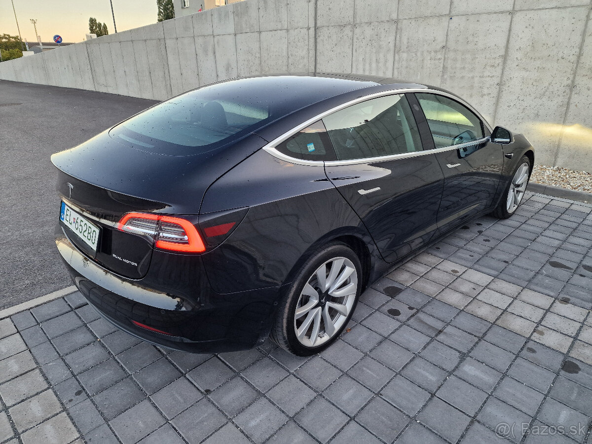 Tesla Model 3 - LR 11/2019, 164k KM,484HP, Ťažné, DPH - 12