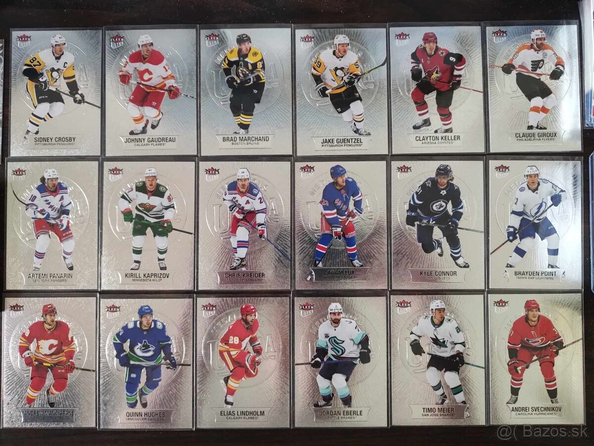 Predám hokejove kartičky NHL Black Diamond, Fleer, Allure - 12