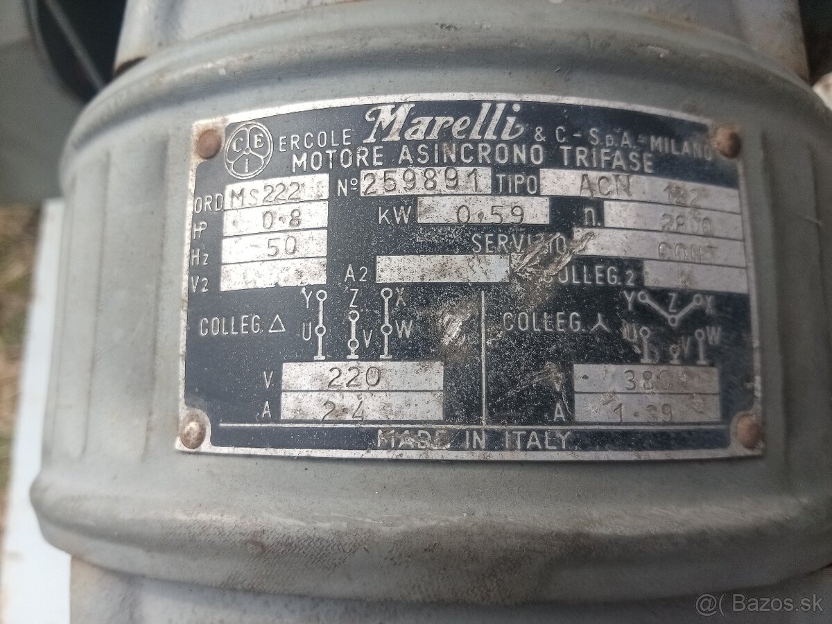 Ventilátor - slimák 0,59kW - 12