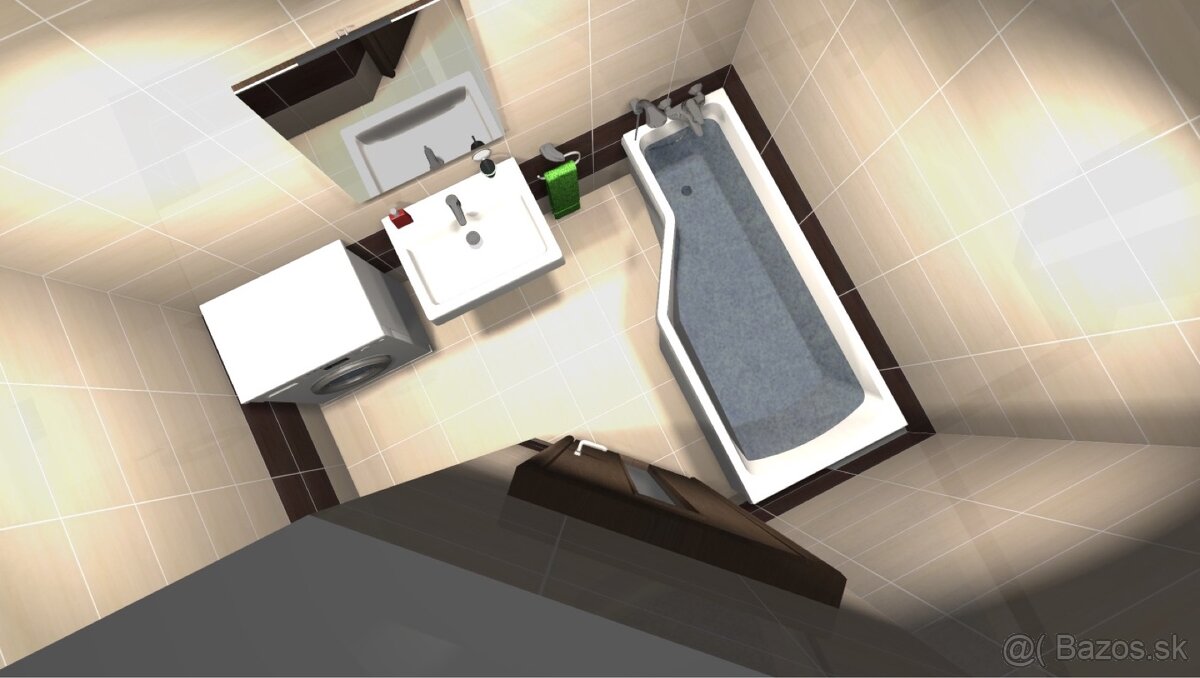 3 izbový byt s vlastnou záhradou - 12