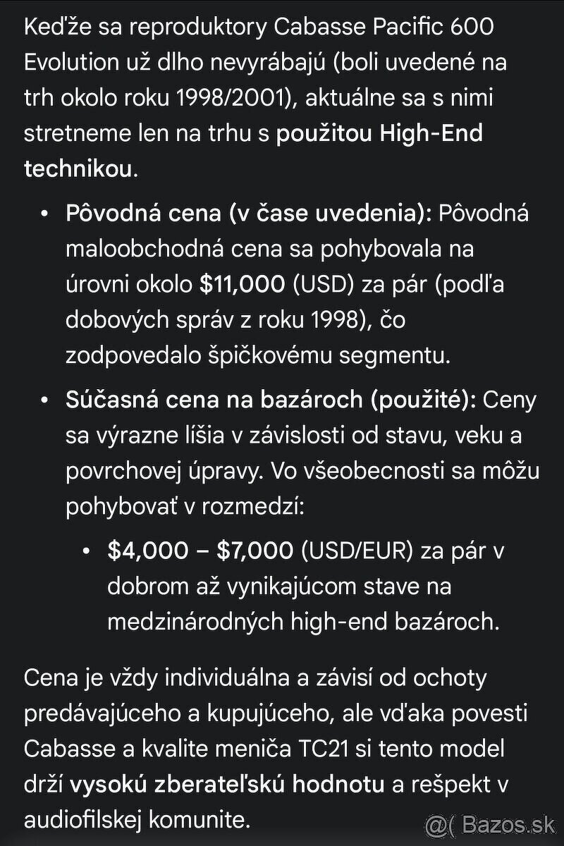 Cabasse Pacific 600 Evolution | Mahagon | TOP STAV - 12